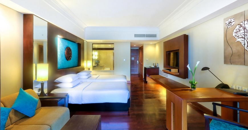 اتاق هتل هیلتون بالی ریزورت بالی