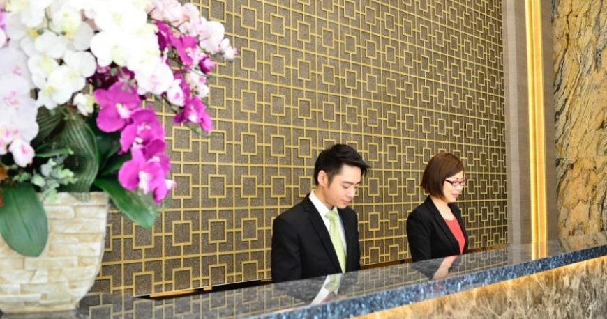 لابی هتل گرند سنترال سنگاپور