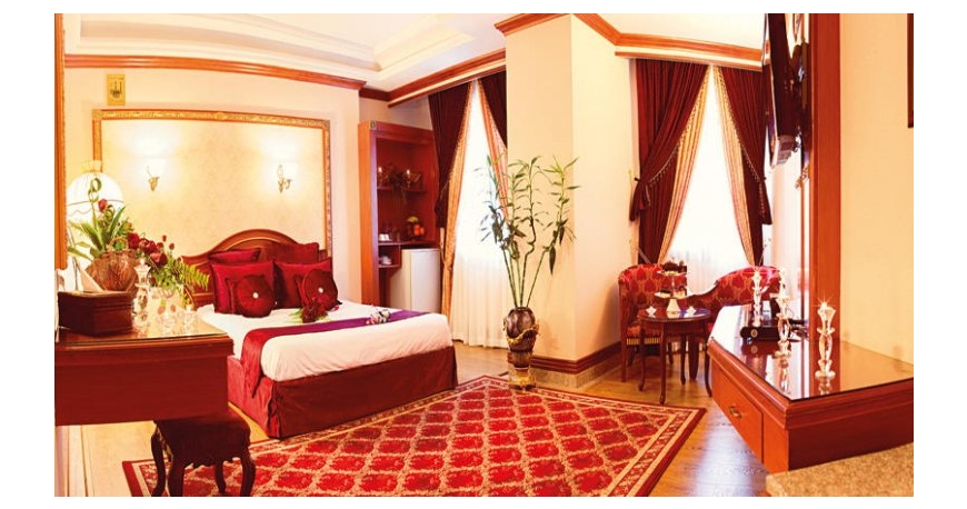 اتاق هتل بین المللی قصر طلایی